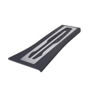 Qsnfda Cubierta Pedal Coche Cubiertas de Pedales Acero Inoxidable para X5 X6 E70 E71 E72 F15 F16 2007-2018 AT LHD con reposapiés Fundas Pedales Coche(PC 1)