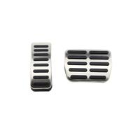Qsnfda Cubierta Pedal Coche Cubiertas Pedal Coche Acero Inoxidable para Polo para Golf 4 para Bora para Beetle para A3 para Fabia, AT/MT con Opciones Apoyo Fundas Pedales Coche(MT Pedal A)