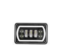 Qsnfda Faro Principal Para Chevy Para Camaro Para Iroc-Z Faros Delanteros LED Rectangulares De 4X6 Pulgadas H4651 Con Luz Circulación Diurna/intermitente Faros Principales(1 piece)