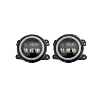 Qsnfda Faro Principal Para Chrysler PT Para Cruiser 2006 2007 2008 2009 2010 Luces Antiniebla Auxiliares LED De 30 W Y 4 Pulgadas 2 Unidades Faros Principales(A)