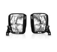 Qsnfda Faro Principal Para Dodge Para Ram 1500 Conjunto De Luces Antiniebla LED Para Camioneta Para Parachoques Camioneta Luces Antiniebla De Conducción Faros Principales(Chrome Fog Light Style D)