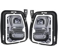Qsnfda Faro Principal Para Dodge Para Ram 1500 Conjunto De Luces Antiniebla LED Para Camioneta Para Parachoques Camioneta Luces Antiniebla De Conducción Faros Principales(Chrome Style C)