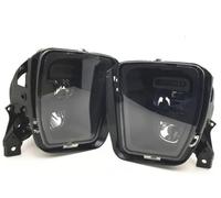 Qsnfda Faro Principal Para Dodge Para Ram 1500 Conjunto De Luces Antiniebla LED Para Camioneta Para Parachoques Camioneta Luces Antiniebla De Conducción Faros Principales(Black Style C)