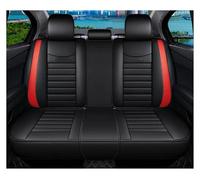 Qsnfda Fundas Asientos Coche para VW para Polo 9N para Touareg 2005 para Amarok para Caddy para Passat para Tiguan para Golf para Fundas Asientos Cuero para Coche(E Rear Seats)