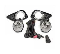 Qsnfda Luces Antiniebla Coche Para Toyota Para Camry Para ACV40 Para XV40 2010 2011 Rejilla Luz Antiniebla Delantera Coche Embellecedor Cubierta Faros Antiniebla(Halogen set)