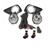 Qsnfda Luces Antiniebla Coche Para Toyota Para Camry Para ACV40 Para XV40 2010 2011 Rejilla Luz Antiniebla Delantera Coche Embellecedor Cubierta Faros Antiniebla(LED set)