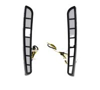 Qsnfda Luces Antiniebla Coche Para Toyota Para Camry Para LE Para XLE Luces Circulación Diurna Señal Giro Lámpara Antiniebla Luces Parachoques Delantero LED DRL