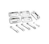 Qsnfda Manija Puerta Exterior Coche Para Ford Para F-Series MK12 P415 Para F 150 Para Lobo Para Raptor 2009-2014 Cubierta De Manija Puerta Pegatinas Tapa 10 Piezas