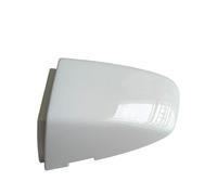 Qsnfda Manija Puerta Exterior Coche Para Q3 F3 11,2018-2021 LHD Manija De Puerta Delantera Izquierda Cubierta Tapa Cilindro Cerradura 5G1837879(Polar White)