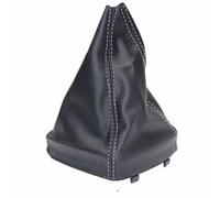 Qsnfda Pomo de palanca de cambios Para Ford Para Mondeo 4 IV MK4 2007-2014 Funda Palanca Cambios Selector Manual Pomo(White line)