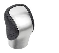 Qsnfda Pomo de palanca de cambios Para Lexus ES GS-450H GX IS-300 NX-300H RC-300 RX-350 2015-2021 Perilla Palanca Cambios 3 Colores(Silver-With Hole)