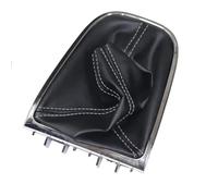 Qsnfda Pomo de palanca de cambios Para Opel Para Astra J Para GTC Palanca Cambios Manual Funda Línea Blanca Pomo Cambio Marchas Cubierta La