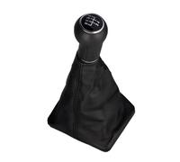 Qsnfda Pomo de palanca de cambios Para Para Jetta 2002-2012 Pomo Cambio Marchas 5 Velocidades Funda Palanca Cambios