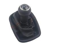 Qsnfda Pomo de palanca de cambios Para Seat Para Ibiza 2 II MK2 (6K) 1993-2001 Funda Palanca Cambios Red Line 5 Velocidades(Type 7)