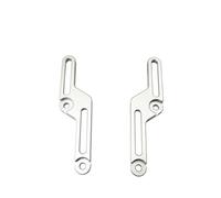 Qsnfda Soporte Móvil Bicicleta para Suzuki para V-Storm 650 para DL650 2017-2022 2018 2019 2020 Soporte Parabrisas CNC Motocicleta(Plata)