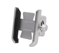 Qsnfda Soporte Móvil Bicicleta para SYM para CRUISYM 125 180 300 GTS 250i 300i para Maxsym 400 600 Soporte Teléfono Móvil GPS Manillar Motocicleta Soporte Móvil Moto(C Silver)