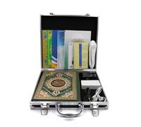 Qsnmieo Lector De Bolígrafo Del Corán , El Punto Libro Corán, Lectura Palabra Por Palabra, Grabadora Sagrada Digital, Carga En Muchos Recitadores E Idiomas Con 6 Libros 9, 8 GB, M