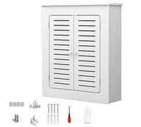 QSNYJPL Cubre Radiador de PVC, Tapa Radiadores para Gabinete con Diseño Hueco, Balda Radiador Decorativas Impermeables para el Hogar, la Sala de Estar y el Dormitorio(60x70x20cm/24x28x8in)