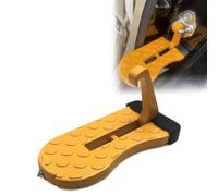 QSNZNB Pedal de Puerta de Coche, Compatible para Mercedes-Benz Mercedes-EQ EQA EQB EQC EQS 300 350 400 580 450+, Accesorios de Coche,Orange