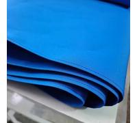 QSPNVFB 4 Varillas Toldo De Repuesto para Sombrilla De Mercado, Cubierta De Paraguas De Jardín, Impermeables Tela De Repuesto para Parasol De Playa(Blue,2.5mx2.5m(8'x8'))