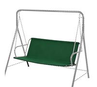 QSPNVFB Funda De Asiento Para Columpio De Jardín Funda De Repuesto Para Silla De Jardín 600D Oxford Funda De Silla Balancín Impermeable(Dark green,160x58x58cm/63"x22.8"x22.8")
