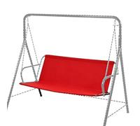 QSPNVFB Funda De Asiento Para Columpio De Jardín Funda De Repuesto Para Silla De Jardín 600D Oxford Funda De Silla Balancín Impermeable(Red,138x50x50cm/54.3"x19.7"x19.7")