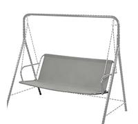 QSPNVFB Funda De Asiento Para Columpio De Jardín Funda De Repuesto Para Silla De Jardín 600D Oxford Funda De Silla Balancín Impermeable(Grey,160x58x58cm/63"x22.8"x22.8")