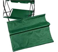 QSPNVFB Funda De Asiento Para Columpio Jardín Funda De Repuesto Para Silla Balancín 600D Oxford Tela De Repuesto Para Silla De Patio Exterior(Dark green,148x50x50cm/58.3"x19.7"x19.7")