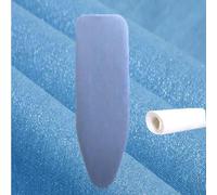 QSPNVFB Funda Tabla De Planchar 95x30 Cm, Almohadilla para Tablas De Planchar Algodón, Funda para Tabla De Planchar Resistente Al Calor, Elástica(Blue,95x30 cm/13x38 in)