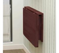 QSPNVFB Pequeño Mesa De Pared De Cocina, Madera Escritorio Plegable, Mesa De Comedor Abatible, Mesa Repisa Flotante para Dormitorio Oficina Lavadero(100x50cm(39"x20"))