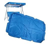 QSPNVFB Toldo De Balancín De Patio Oxford Funda De Techo Para Columpio De Hollywood Cubierta De Repuesto Para Balancín Jardín Exterior Impermeable(Blue,191x120 cm (75x47Inch))