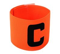 QSport Football Captain Armband, Team Captain Sleeve Badge, 0.55x3.9 Inches Elastic Band Training Matches, Adjustable Sports Arm Band for Soccer Basketball Volleyball Tennis