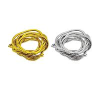QSTDGVPW 2 Tubos Trenzados de Mylar de 1 Atado de Moscas, 0,3 Cm de Diámetro. Tubo Trenzado de Mylar para Atado de Moscas Y Fabricación de Señuelos.