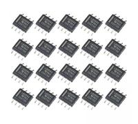 QSTDGVPW 2X 20 Amplificadores Operacionales Duales LM358. Kits de Bricolaje con Encapsulado SOP8. Accesorios Prácticos para Reemplazo.
