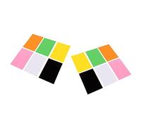 QSTDGVPW 2X 6 Piezas de Láminas de Espuma EVA de 2 Mm para Atar Moscas, para La Fabricación de Cuerpos de Escarabajos, Abejas Y Saltamontes, Colores