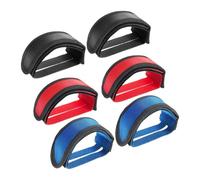 QSTDGVPW 3 Pares de Correas de Pedal con Calapiés, Correas de Nailon Universales para Adultos, Correas para Pies, Accesorios para Exteriores