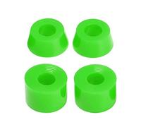 QSTDGVPW 4 Bujes de Monopatín 92A, Kits de Ejes de Monopatín Longboard, Arandelas de Copa para Ejes de Monopatín de 7 Pulgadas, Verde