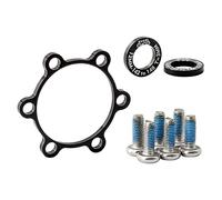 QSTDGVPW Adaptador de Buje para Conversión Boost de 12x142 a 148 Mm Y de 15x100 a 110 Mm, 3 mm Negro