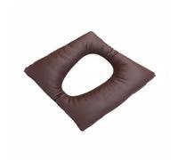 QSTDGVPW Asiento de Inodoro Impermeable Cojín Elevador Acolchado Almohadilla Ergonómica Fijación con Correas Pu Resistente al Desgaste Mantenimiento Rápido