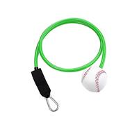 QSTDGVPW Bandas Elásticas para Lanzamiento de Béisbol, Banda de Goma para Ejercicios de Béisbol, Entrenador de Béisbol, para Estiramientos, Rojo