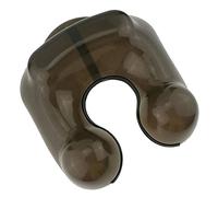 QSTDGVPW Bandeja Cervical de Peluquería con Soporte para El Hombro, Cisterna para Tinte Y Permanente Del Cabello para Barberos, medio borde