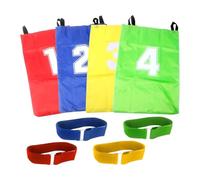 QSTDGVPW Bolsas para Correr con Asas, Bolsas para Carreras de Relevos, Juguetes Deportivos, Bolsa de Salto para Exteriores, Navidad, con Bandas de Carrera
