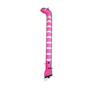 QSTDGVPW Boya Marcadora de Superficie, Cerrada, para Snorkel, Impermeable, Equipo de Buceo Inflable, Muy Visible, Tubo Inflable, Rosa, Longitud 1.5 M