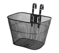 QSTDGVPW Cesta Frontal Extraíble con Ganchos, Cesta de Alambre para Exteriores