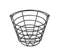 QSTDGVPW Cesta Metálica para Pelotas de Golf, Contenedor para Guardar Pelotas de Golf, Cestas Resistentes, Soporte Portátil para Pelotas de, Pequeña