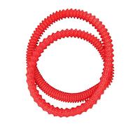 QSTDGVPW Círculos de Abdominales con Peso para Ejercicios Al Aire Libre, Silenciosos, en Interiores, para Entretenimiento Y Entrenamiento. Aro de Resorte Inter, Rojo