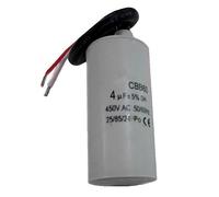 QSTDGVPW Condensador de Accionamiento de Motor 6x450V 4uf CBB60 para Lavadora, 5 piezas