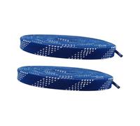QSTDGVPW Cordones de Patines de Hielo para Patinaje sobre Hielo Lazos Profesional para Patines Cintas Anchas Enceradas Accesorios de Patinaje Adecuado para, Azul, 274 Cm
