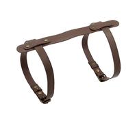 QSTDGVPW Correa de PU para Esterilla, Porta, Soporte Multiusos Y Versátil, Correa para Manta de Picnic, para Entrenamiento de Pilates, Gimnasio Y Exteri, CafÉ