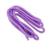 QSTDGVPW Cuerda para Gimnasia Rítmica para Saltos Rítmicos Coordinación Corporal Deportes de Competición y Actividades Artísticas Fabricada en Nylon, Violeta